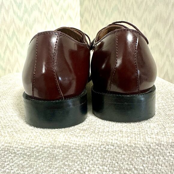 Marco Vicci Lasorda Burgundy Tassel Leather Dress Shoes Mens 9.5 main image 5